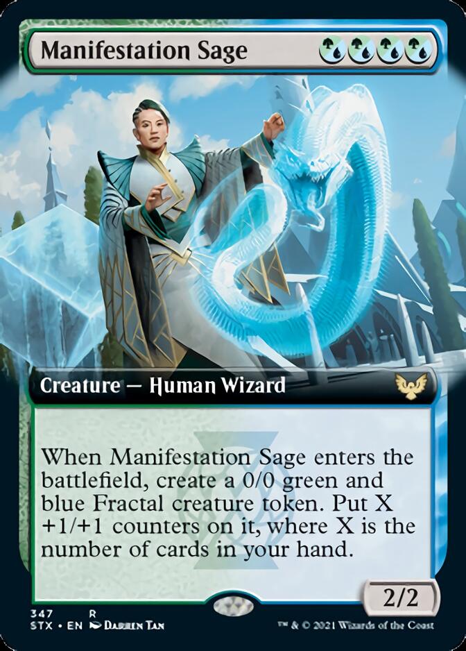 Manifestation Sage (Extended Art) [Strixhaven: School of Mages] | Local Legends