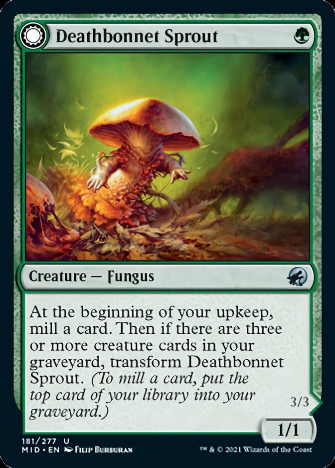 Deathbonnet Sprout // Deathbonnet Hulk [Innistrad: Midnight Hunt] | Local Legends