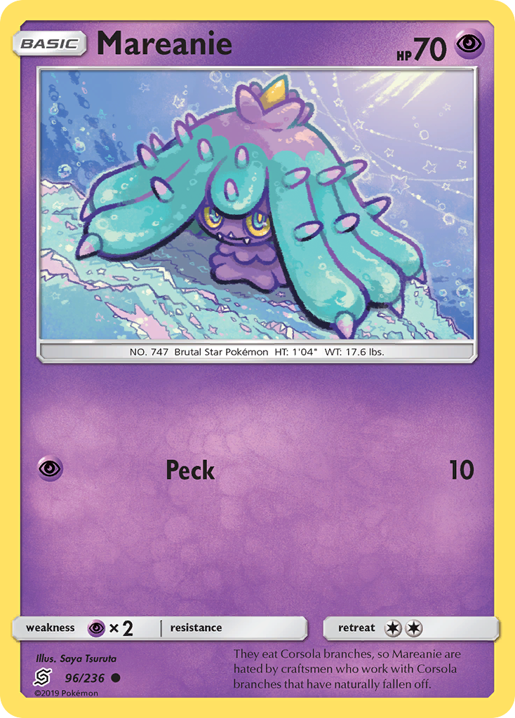 Mareanie (96/236) [Sun & Moon: Unified Minds] | Golgari Games