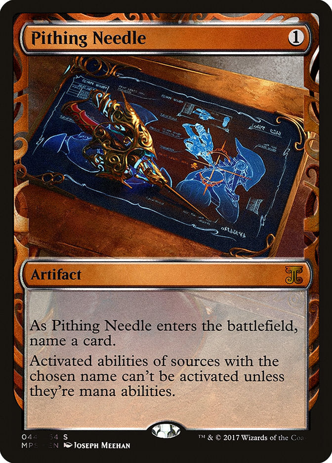 Pithing Needle [Kaladesh Inventions] | Golgari Games