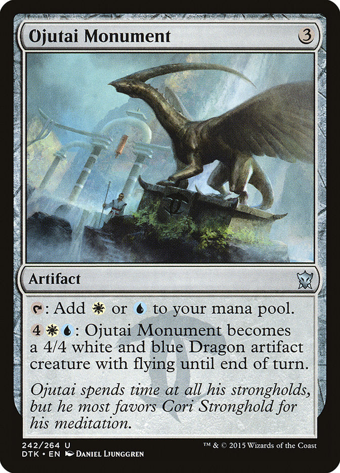 Ojutai Monument [Dragons of Tarkir] | Golgari Games