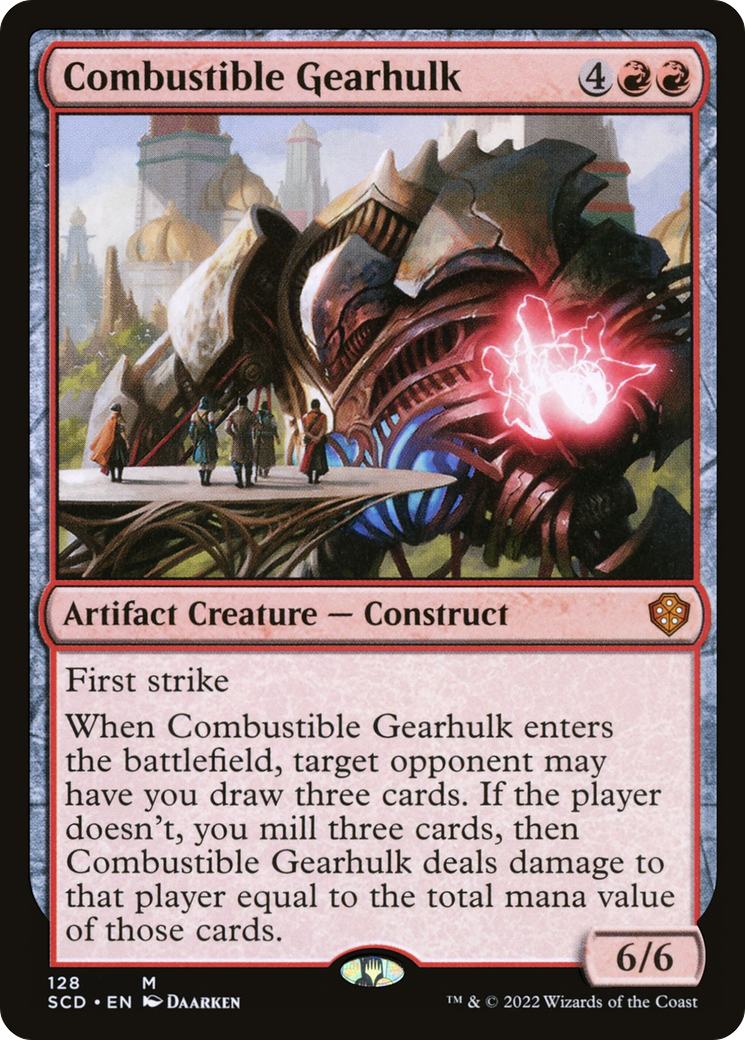 Combustible Gearhulk [Starter Commander Decks] | Golgari Games