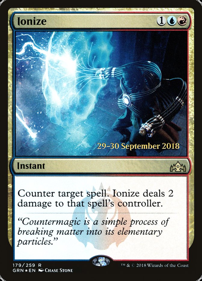 Ionize [Guilds of Ravnica Prerelease Promos] | Golgari Games