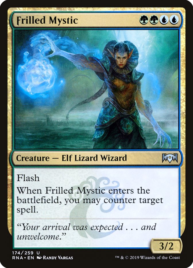 Frilled Mystic [Ravnica Allegiance] | Golgari Games