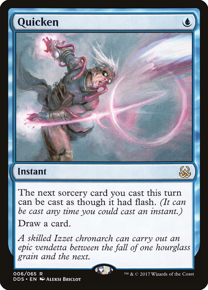 Quicken [Duel Decks: Mind vs. Might] | Local Legends