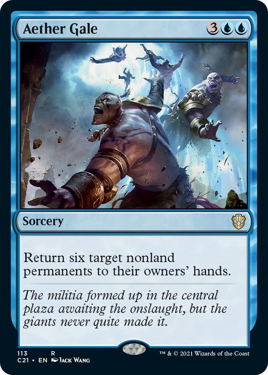 Aether Gale [Commander 2021] | Local Legends