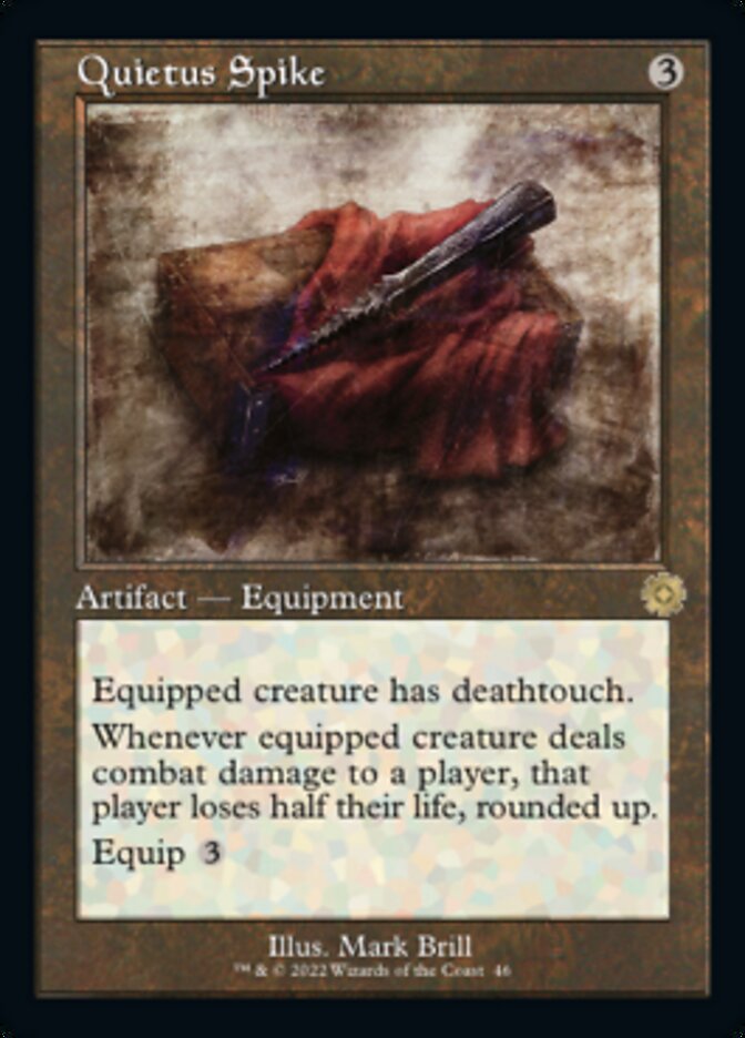 Quietus Spike (Retro) [The Brothers' War Retro Artifacts] | Local Legends