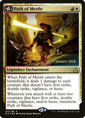 Path of Mettle // Metzali, Tower of Triumph [Rivals of Ixalan Prerelease Promos] | Local Legends