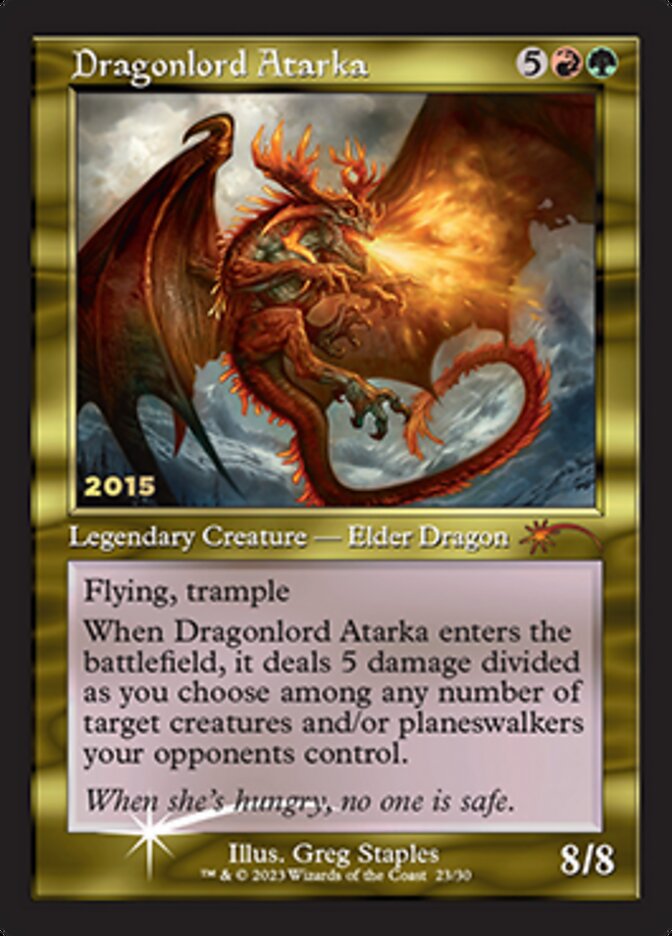 Dragonlord Atarka [30th Anniversary Promos] | Golgari Games