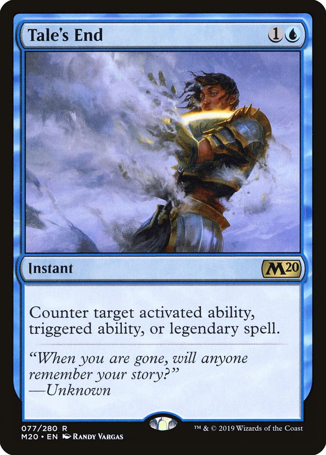 Tale's End [Core Set 2020] | Local Legends
