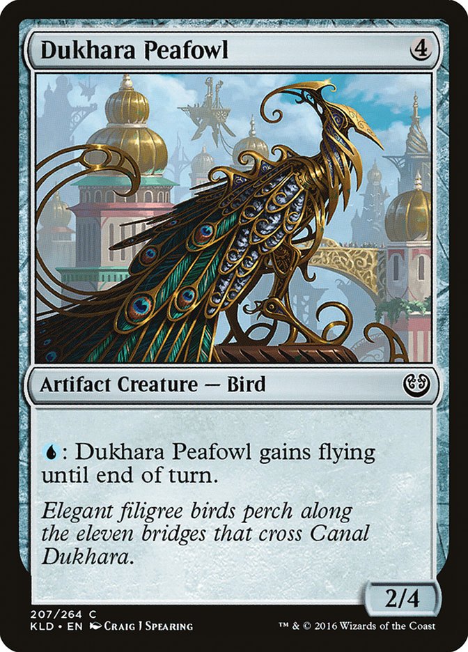 Dukhara Peafowl [Kaladesh] | Golgari Games