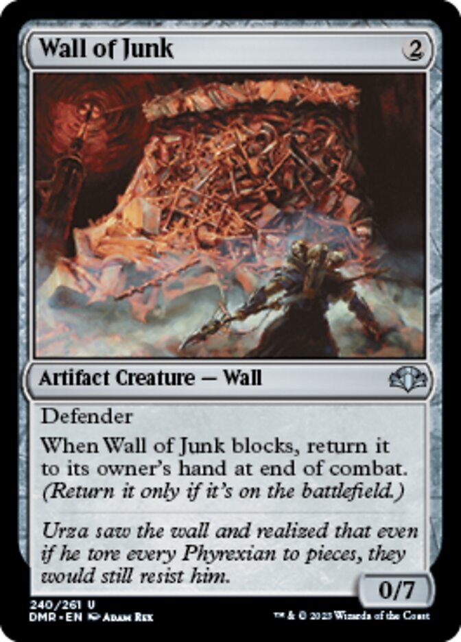 Wall of Junk [Dominaria Remastered] | Golgari Games