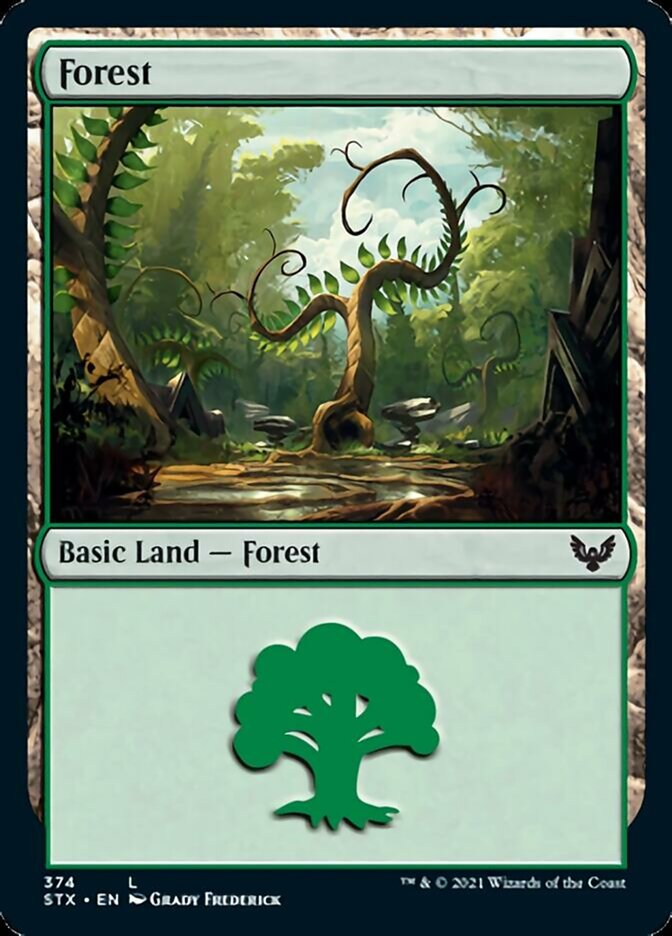 Forest (374) [Strixhaven: School of Mages] | Local Legends