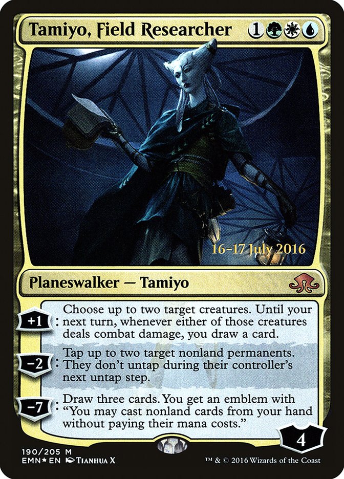 Tamiyo, Field Researcher [Eldritch Moon Prerelease Promos] | Golgari Games