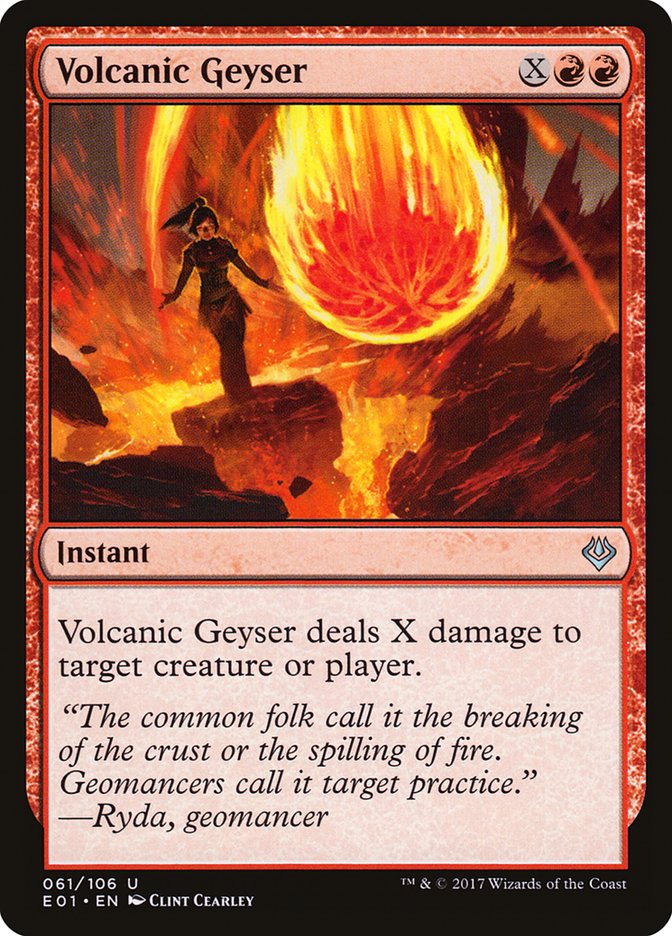 Volcanic Geyser [Archenemy: Nicol Bolas] | Golgari Games