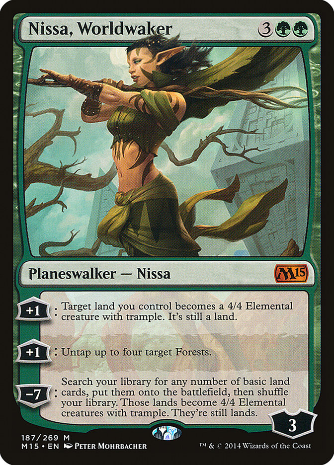 Nissa, Worldwaker [Magic 2015] | Golgari Games