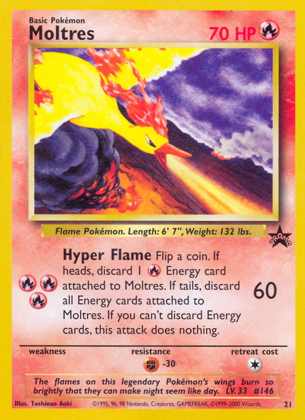 Moltres (21) [Wizards of the Coast: Black Star Promos] | Golgari Games