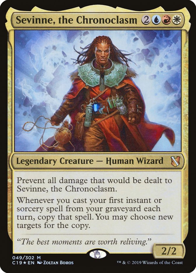 Sevinne, the Chronoclasm [Commander 2019] | Golgari Games