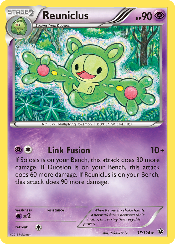 Reuniclus (35/124) [XY: Fates Collide] | Golgari Games