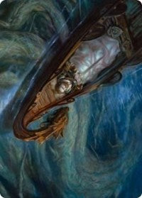 Funeral Longboat Art Card [Kaldheim Art Series] | Local Legends
