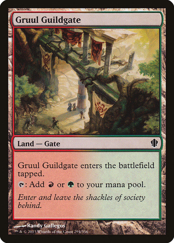 Gruul Guildgate [Commander 2013] | Golgari Games