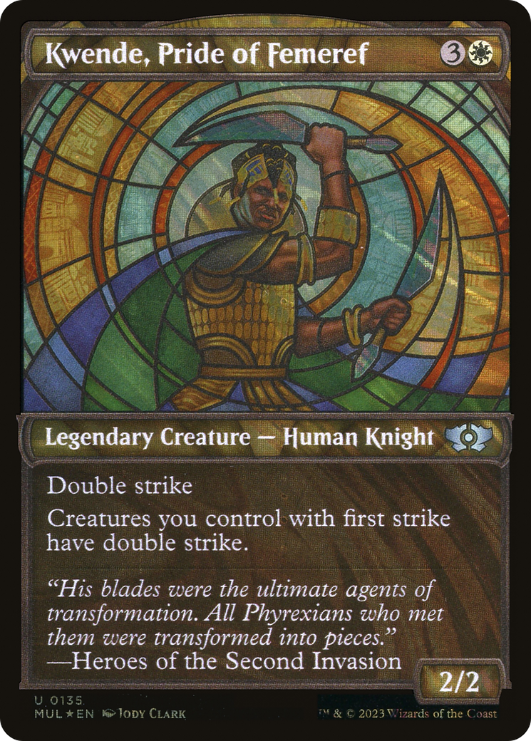 Kwende, Pride of Femeref (Halo Foil) [Multiverse Legends] | Local Legends