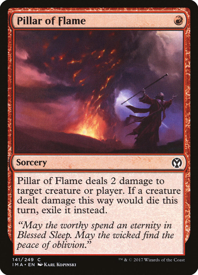 Pillar of Flame [Iconic Masters] | Golgari Games