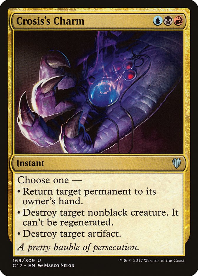 Crosis's Charm [Commander 2017] | Local Legends