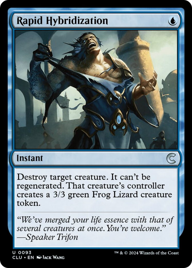 Rapid Hybridization [Ravnica: Clue Edition] | Local Legends