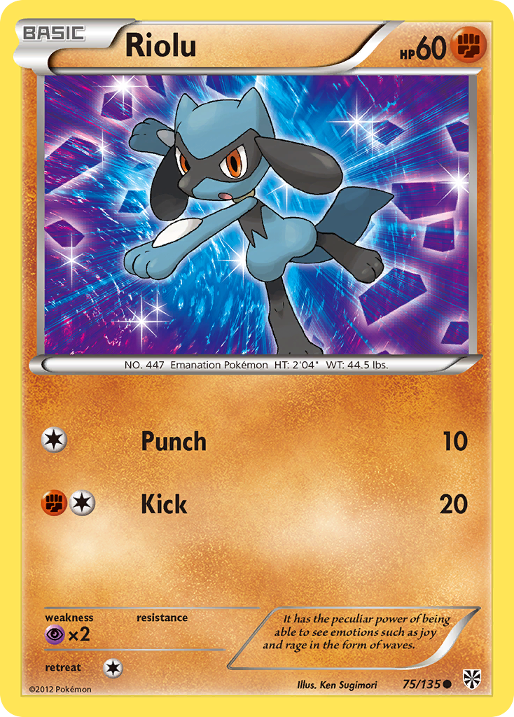 Riolu (75/135) [Black & White: Plasma Storm] | Golgari Games