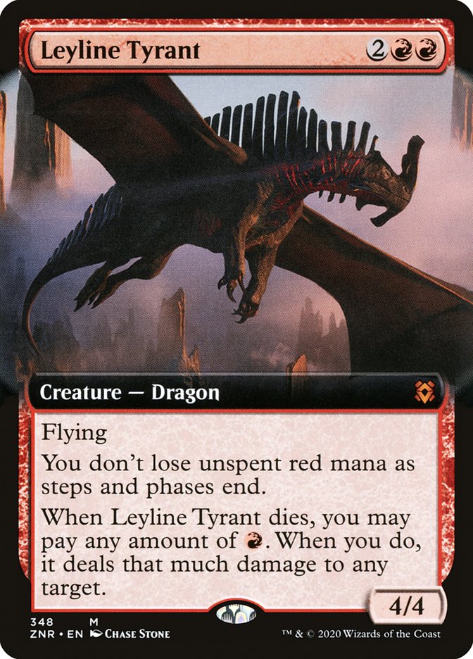 Leyline Tyrant (Extended Art) [Zendikar Rising] | Local Legends