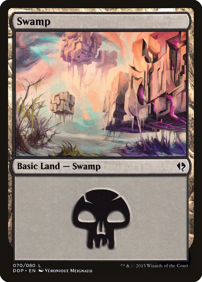 Swamp (70) [Duel Decks: Zendikar vs. Eldrazi] | Local Legends
