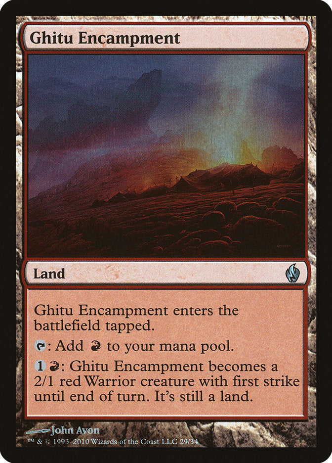 Ghitu Encampment [Premium Deck Series: Fire and Lightning] | Local Legends