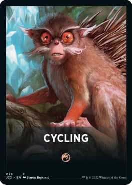 Cycling Theme Card [Jumpstart 2022 Front Cards] | Golgari Games