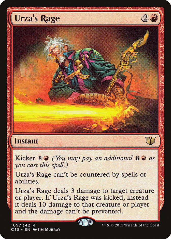 Urza's Rage [Commander 2015] | Golgari Games