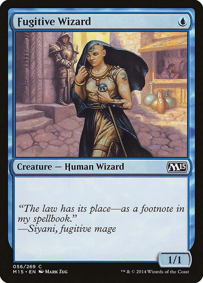 Fugitive Wizard [Magic 2015] | Golgari Games