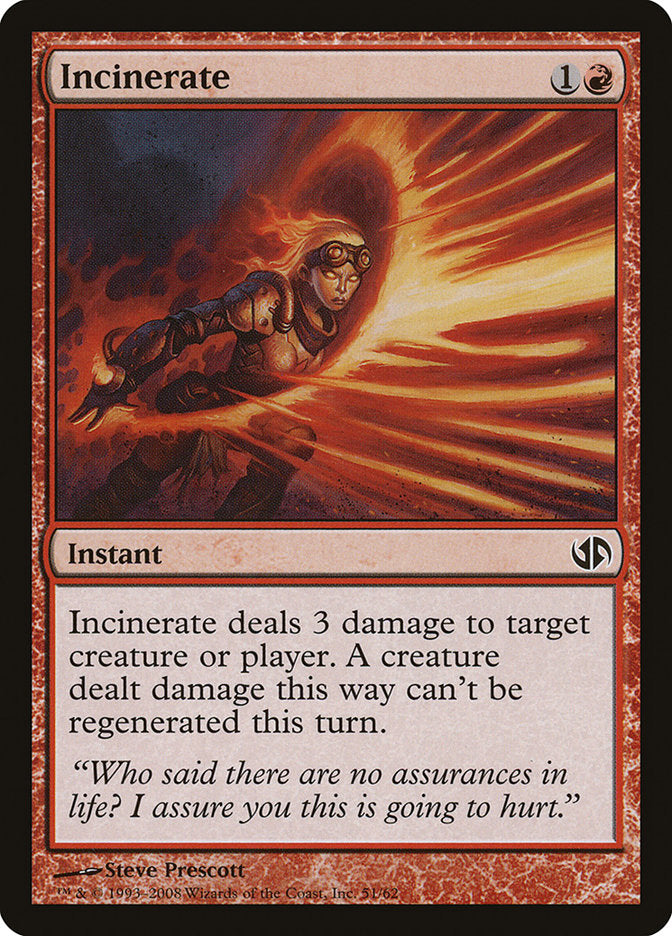 Incinerate [Duel Decks: Jace vs. Chandra] | Local Legends