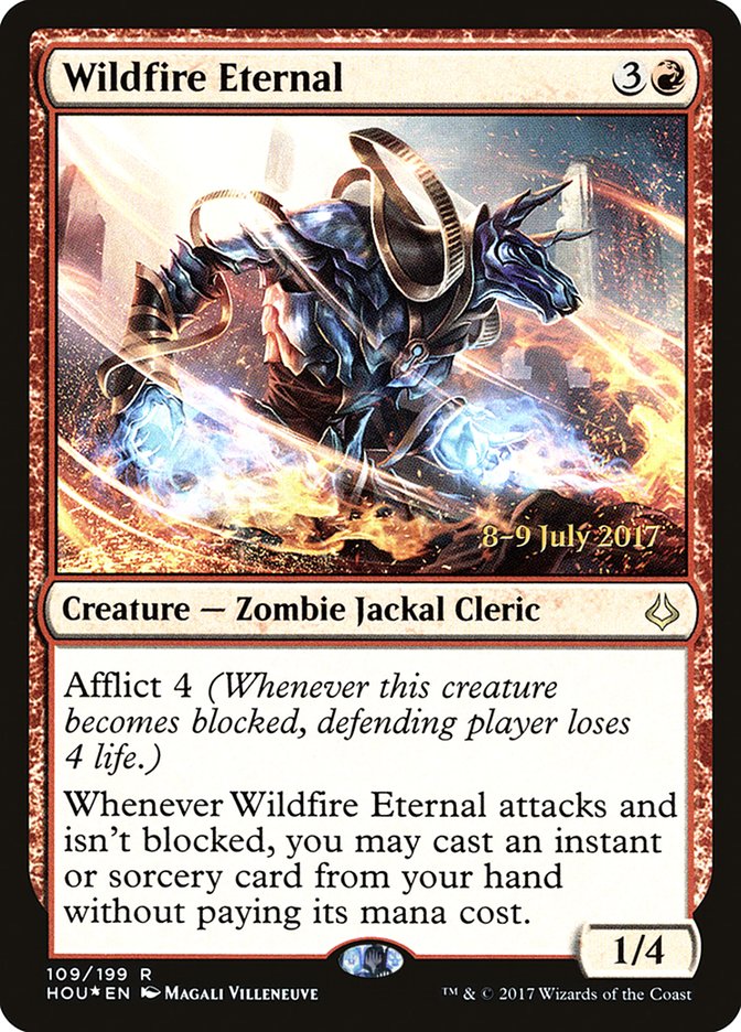 Wildfire Eternal [Hour of Devastation Prerelease Promos] | Local Legends