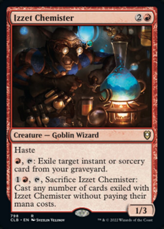 Izzet Chemister [Commander Legends: Battle for Baldur's Gate] | Golgari Games