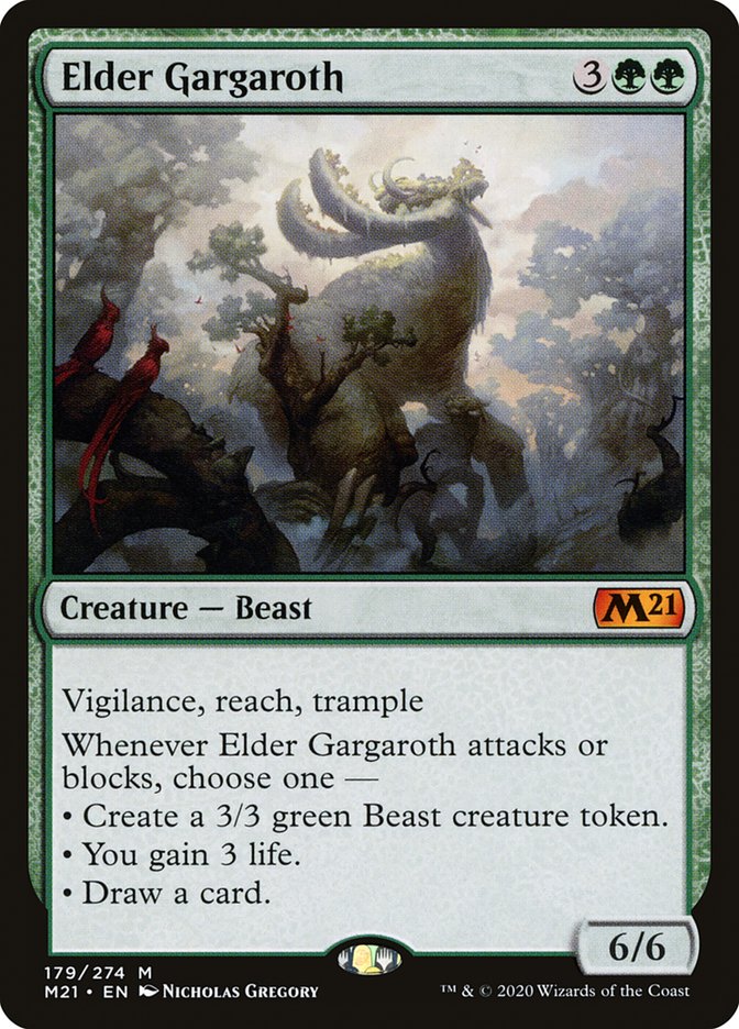 Elder Gargaroth [Core Set 2021] | Local Legends