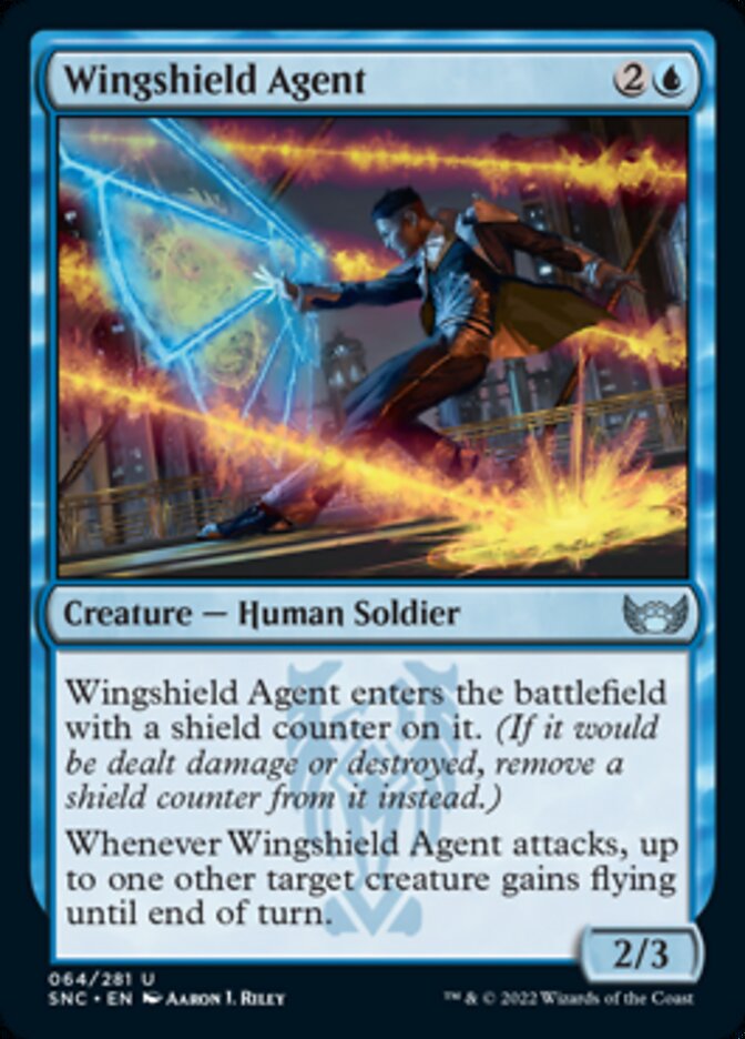 Wingshield Agent [Streets of New Capenna] | Golgari Games