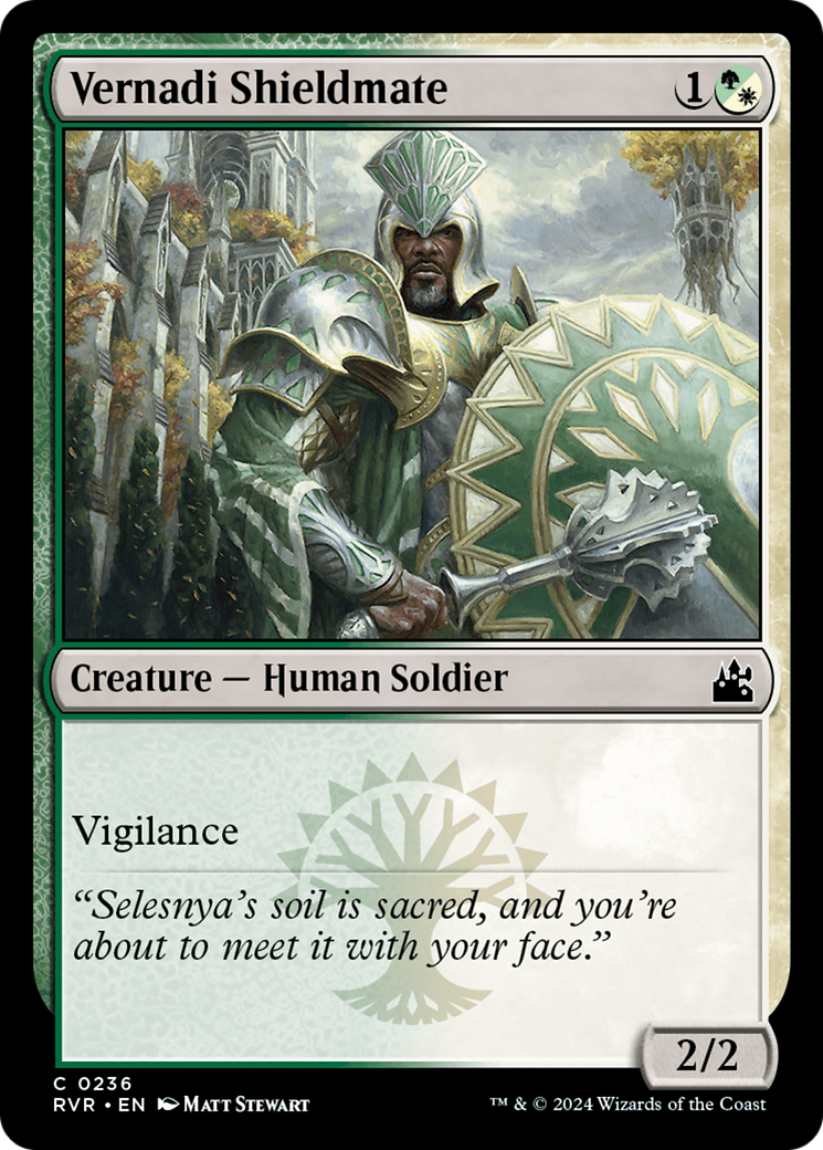 Vernadi Shieldmate [Ravnica Remastered] | Golgari Games