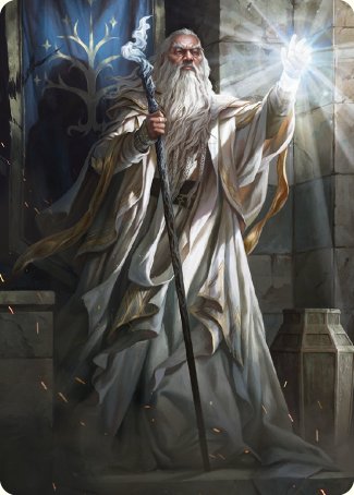 Gandalf the White Art Card [The Lord of the Rings: Tales of Middle-earth Art Series] | Local Legends