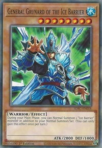 General Grunard of the Ice Barrier [SDFC-EN018] Common | Golgari Games