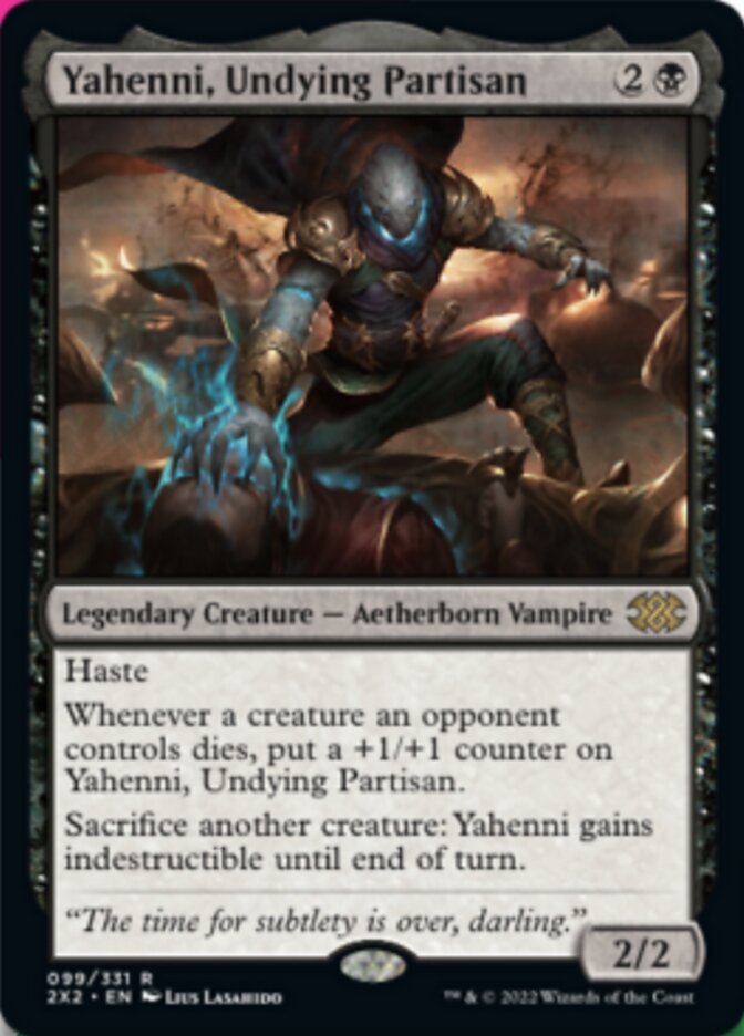 Yahenni, Undying Partisan [Double Masters 2022] | Golgari Games