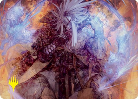 Satoru Umezawa 2 Art Card (Gold-Stamped Signature) [Kamigawa: Neon Dynasty Art Series] | Local Legends