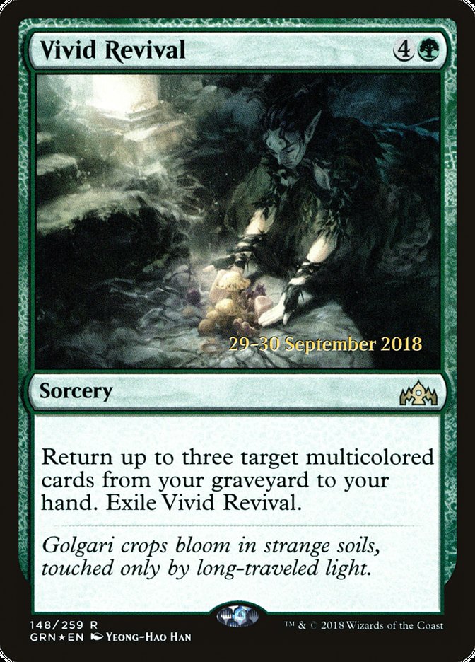 Vivid Revival [Guilds of Ravnica Prerelease Promos] | Golgari Games