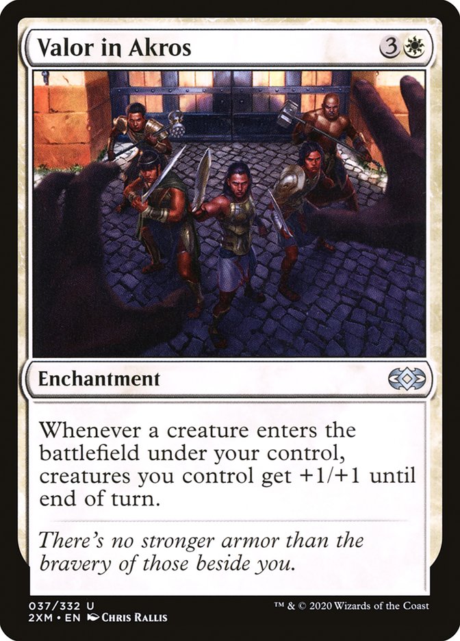 Valor in Akros [Double Masters] | Local Legends