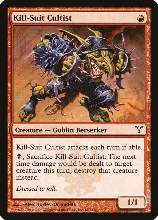 Kill-Suit Cultist [Dissension] | Golgari Games