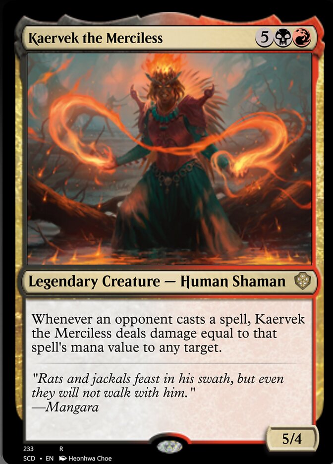 Kaervek the Merciless [Starter Commander Decks] | Local Legends